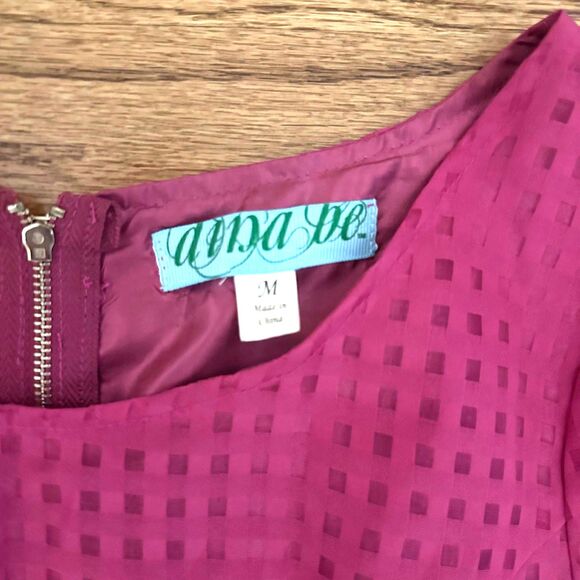 Dina Be Pink / Fuschia Zip Back Mini Dress - Size M - Picture 3 of 3